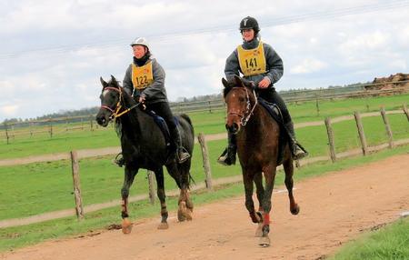 Première grande sortie de nos Shagyas en endurance 2010